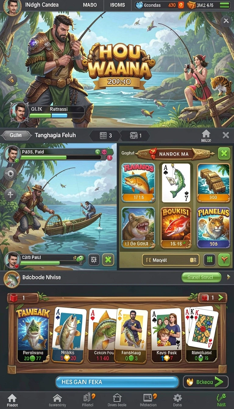Tampilan antarmuka rp99 di Android